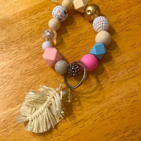 Handmade Keychain Ring - Picture 1 of 3